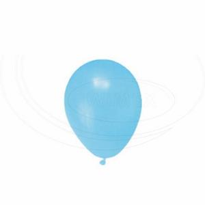 Nafukovací balónik nebesky modrý O25cm `M` [10 ks] - Plastobal