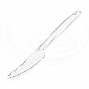Nôž PREMIUM priehľadný 18,5 cm [50 ks] VYRADENE  - Plastobal