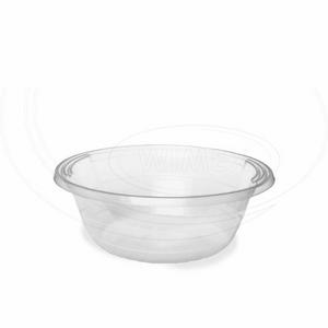 Šalátová/polievková miska priehľadná 600 ml (PP) [50 ks] - Plastobal