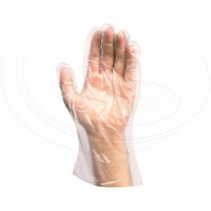 Rukavica (LDPE) jednorázová transparentná `M` [100 ks] - Plastobal