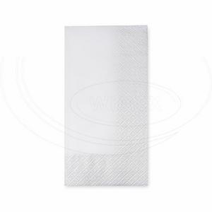 Obrúsok 1/8 skladanie 2vrstvý biely 40 x 40 cm [250 ks] - Plastobal