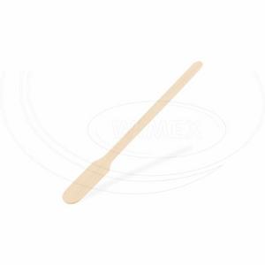 Miešadlo drevené tvar pádla 13cm [500 ks] - Plastobal