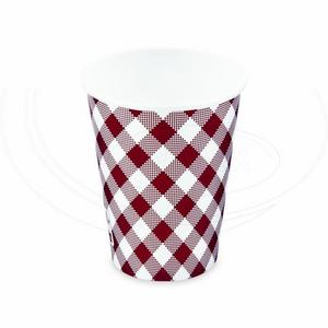 Papierový pohár Karo O90mm 420ml `L: 0,3L/12oz` [50 ks] - Plastobal