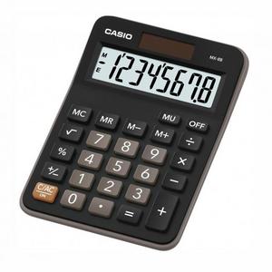 Kalkulačka Casio MX-8B čierna - Plastobal