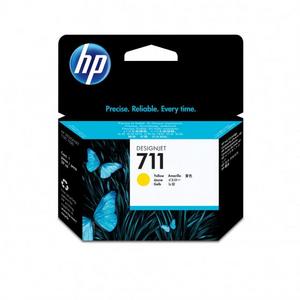 Atramentová náplň HP CZ132A HP 711 pre DesignJet T120/T520/T130/T530 yellow (29 ml) - Plastobal