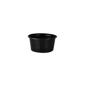 D-8118C Miska PP 500ml extra pevná, O 115 mm [50 ks]  ČIERNA !!!  - Plastobal