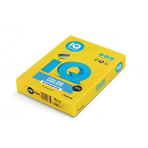 Farebný papier IQ color intenzívny žltý IG50, A4 80g - Plastobal