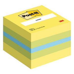 Bloček kocka Post-it 51x51 mini mix farieb - Plastobal