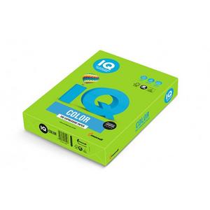 Farebný papier IQ color májovo zelený MA42, A4 80g - Plastobal