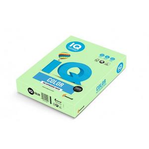 Farebný papier IQ color strednezelený MG28, A4 160g - Plastobal