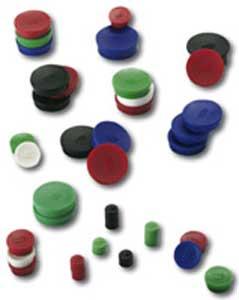 Magnet 10 mm biely 10 ks - Plastobal