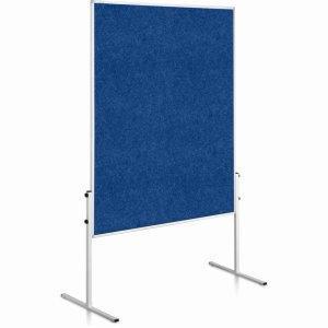 Moderačná tabuľa plstená 150x120 cm ECONOMY modrá neskl. - Plastobal