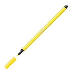 Popisovač STABILO Pen 68 fluorescenčný žltý - Plastobal