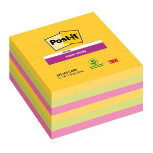 Bločky Post-it Rio de Janeiro linajkové 101x101mm - Plastobal