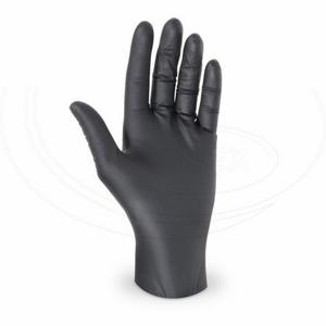 Rukavica (Nitril) nepúdrovaná čierna `XL` [100 ks] - Plastobal