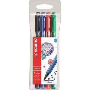 Sada popisovačov STABILO pointMax 4ks - Linery | ***