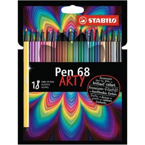 Sada popisovačov STABILO Pen 68/18S `ARTY` - Popisovače na papier | ***