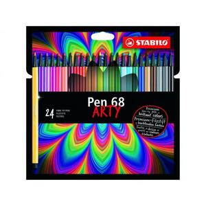 Sada popisovačov STABILO Pen 68/24S `ARTY` - Popisovače na papier | ***
