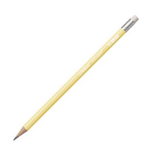 Ceruzka STABILO Swano Pastel HB s gumou pastel žltá - Plastobal