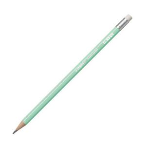 Ceruzka STABILO Swano Pastel HB s gumou pastel zelená - Plastobal