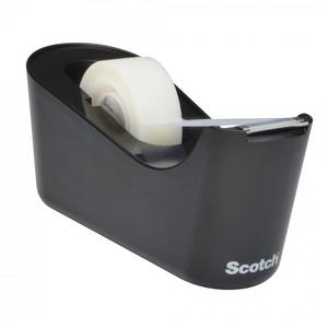 Dispenzor s páskou Scotch C18 čierny - Plastobal