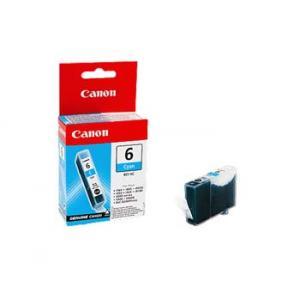 Atramentová náplň Canon BCI-6C pre Pixma iP4000/5000/6000D/MP750/780 cyan (390 str.) - Plastobal
