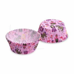 Cukrárenský košíček (PAP) Princezná O50 x 30 mm [40 ks] - Plastobal