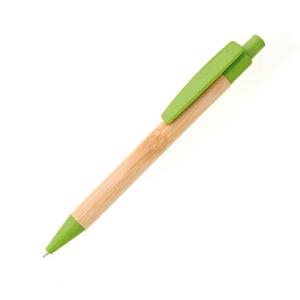 Bamusové pero BORGO STRAW svetlo zelené - Plastobal