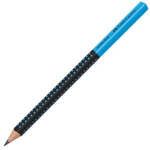Ceruzka Grip Jumbo/HB Two Tone B čierna/modrá 12ks - Plastobal