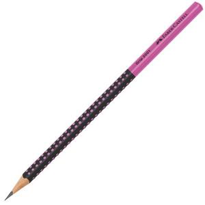 Ceruzka Grip 2001/HB Two Tone čierna/ružová 12ks - Plastobal