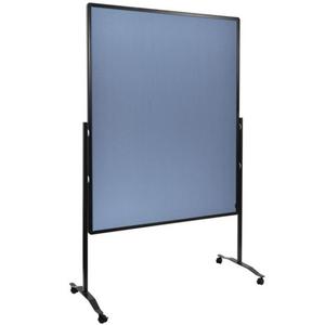 Moderačná tabuľa plstená 150x120 cm PREMIUM PLUS modrosivá - Plastobal
