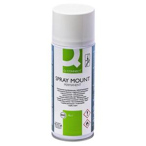 Lepidlo v spreji Q-CONNECT Quick Mount 400ml permanentné - Plastobal