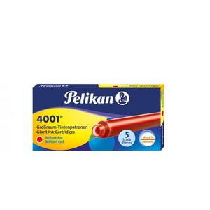 Bombičky Pelikan 5ks veľké červené - Plastobal