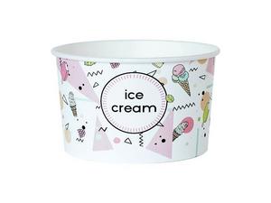 Miska na zmrzlinu 245ml 25ks PASTEL ice cream - Plastobal