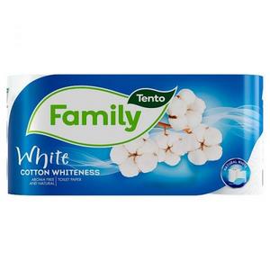 PAPIER TOALETNÝ TENTO 8Pack biely 2 vrstvy, 18m - Plastobal