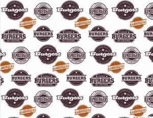 Papier baliaci BURGERS 27x35cm 1000ks Výpredaj - MEGA ZĽAVA | ***