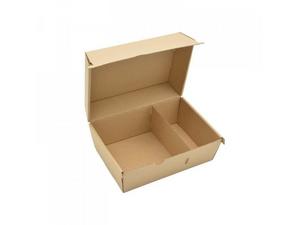 BurgerBox  Double/box s extra priečinkom / ks 200x130x110 bez potlače (50ks) - Gastro potreby | ***