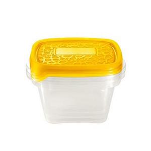 Dóza Curver® TAKE AWAY2, sada 3x 1100 ml, žltá, 17x12x16 cm - Plastobal