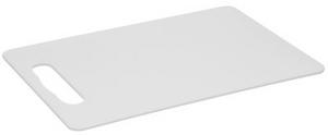 Doska Strend Pro, na krájanie, plastová, biela, 33,5x23x0,5 cm - KUCHYNSKE POMôCKY | ***