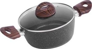 Hrniec MagicHome Black Marble Line, 20 cm, 2,2 lit. s pokrievkou - Plastobal