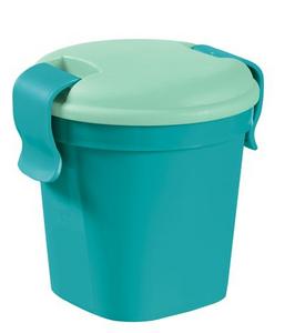 Hrnček Curver® Lunch&Go, 400 ml, modrý, 12x11 cm - Plastobal