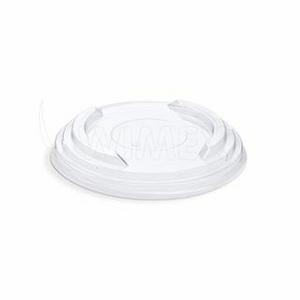 Viečko (rPET) priehľadné pre papierovú misku O150mm [50 ks] - Plastobal