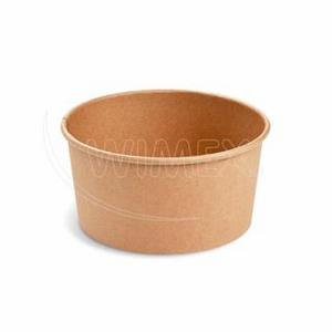 Papierová miska (PAP/PE) kraft O150mm 1000ml [50 ks] - Plastobal