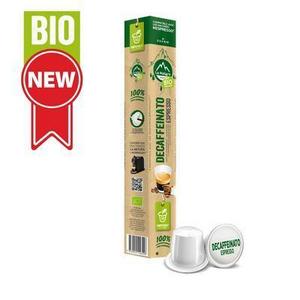 KÁVA MLETÁ KAPS BIO DECAFFEINATO ESPRESSO LA NATURA LIFESTYLE 10CAP. 51g - Kávy | ***