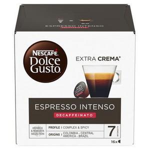 KÁVA MLETÁ KAPS DOLCE GUSTO ESPRESSO INTENSO DECAFFEINATO 16CAP. 99,2g NESCAFÉ - Kávy | ***
