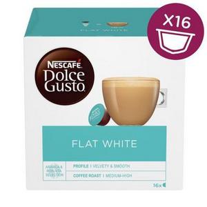 KÁVA MLETÁ KAPS DOLCE GUSTO FLAT WHITE 16CAP. 187,2g NESCAFÉ - Kávy | ***