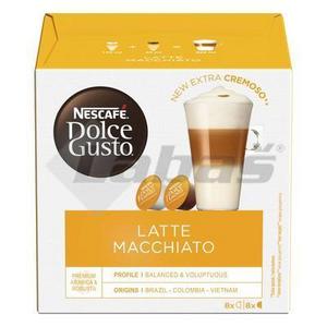 KÁVA MLETÁ KAPS DOLCE GUSTO LATTE MACCHIATO 16CAP. 183,2g NESCAFÉ - Kávy | ***