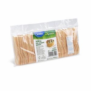 Zmrzlinová lyžička (bambusová FSC 100%) 9,5cm [100 ks] - Plastobal