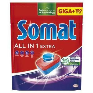 TABLETY DO UMÝVAČKY SOMAT ALL IN ONE EXTRA 100ks - Plastobal