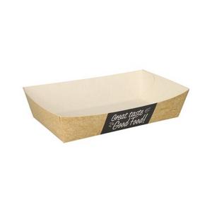 "Podnos na hranolky ""pure"" 3,8cm x 8,5cm x 15,5cm -GOOD FOOD - 50ks-Extra veľký"Výpredaj - MEGA ZĽAVA | ***